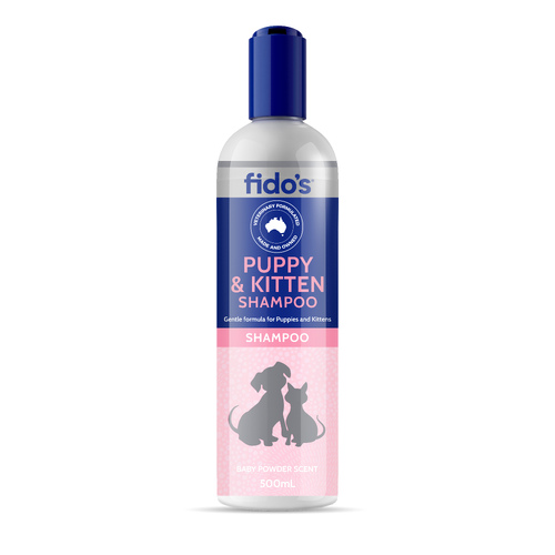 FIDOS PUPPY & KIT SHAMPOO 500ML Free soap Free postage