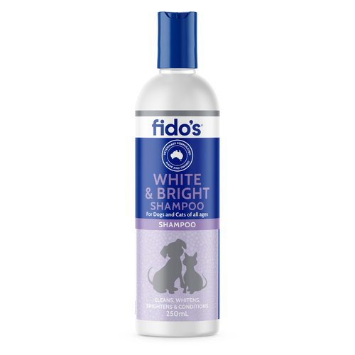  FIDOS WHITE & BRIGHT SPO 250ML Free soap Free postage Fidos