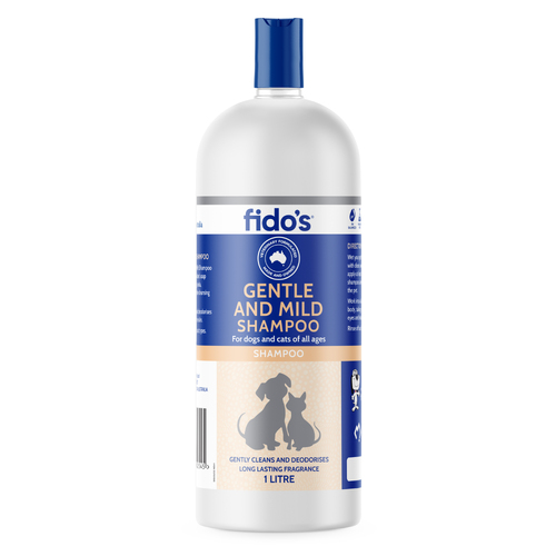 Fido's Gentle & Mild Shampoo for Dogs & Cats 1L