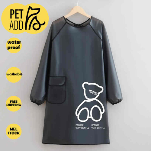 Pet Groomer Apron Bibs For Shearing Waterproof Grooming Apron Workwear