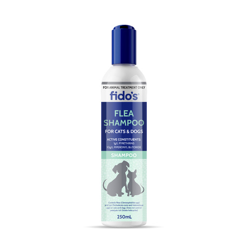 FIDOS FLEA SHAMPOO 250ML Free soap Free postage Fidos