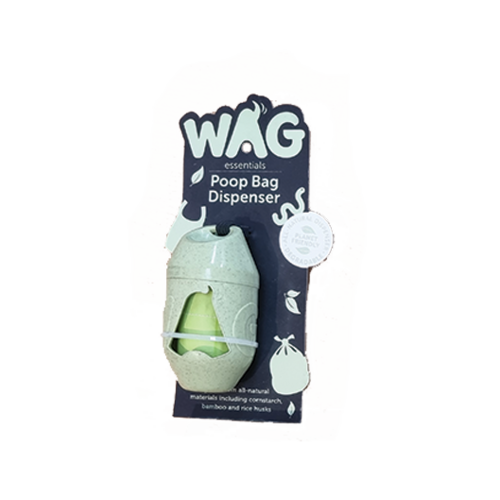WAG Bamboo Bag Dispenser Pod   1 Dispenser Pod for Handle Dog Waste Bags