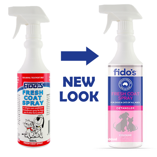 FIDO FRESH COAT SPRAY 500ML Free postage NEW LOOK