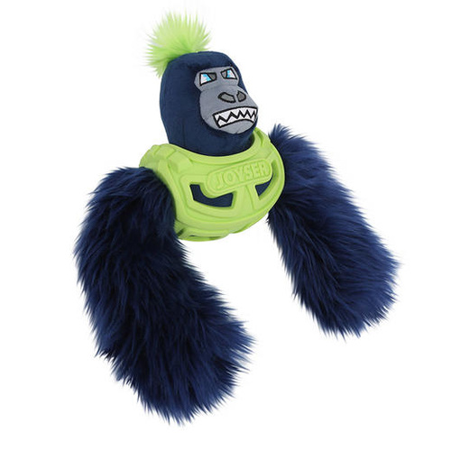 JOYSER Squeak Pet Dog Stuffed Plush Chew Toy Mightus Gorilla With Squeaker L