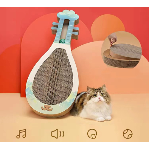 New Cat Scratcher Cardboard Happy Board For Cat Kitten Pad Mat Toy